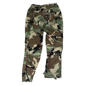 US Woodland Camo Trousers Pants Large Long US Military